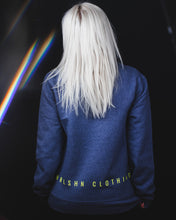 Laden Sie das Bild in den Galerie-Viewer, Sweater &quot;Dark heather blue-Glow&quot;
